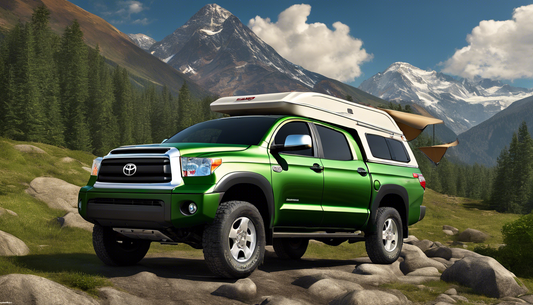 Unleashing Adventure: The Reliable 2011 Toyota Tundra with Hiatus Camper for Off-Road Enthusiasts