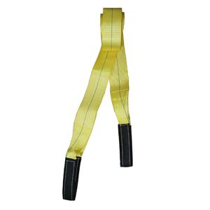 4" X 25 FT. Tow Strap, Twisted Loop, 15,000 LB. Rated, TS4x25