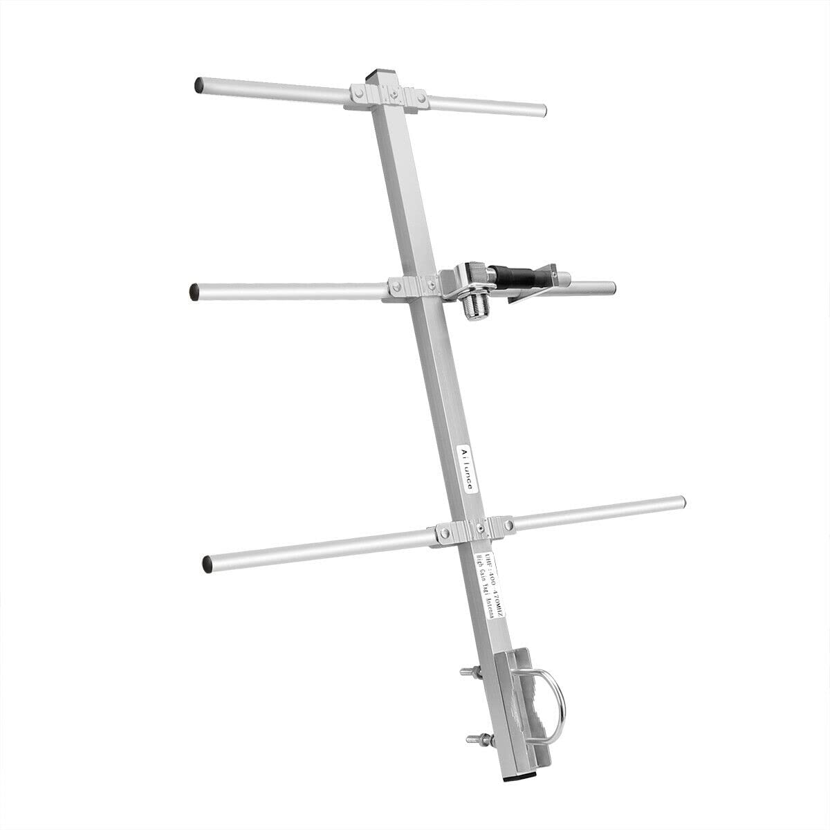 Ailunce AY02 Yagi Antenna,UHF 400-470MHz GMRS Foldable Base Antenna,7dBi Outdoor GMRS Antenna,Compatible with Retevis RT95 RA86 RA25 RT97 Motorola Kenwood Midland Mobile Radio Transcevier Repeater Three Elements