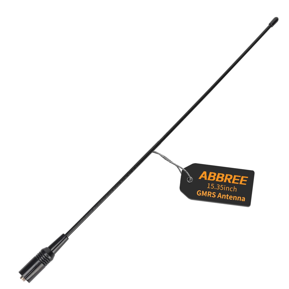 ABBREE AR-771 GMRS (155/462MHz) Antenna 15.3inch SMA-Female Whip Antenna for Baofeng UV-5R GMRS Radio GM-15Pro GM-5RH UV-5G Plus TD-H3 UV-9G TIDRADIO TD-H5 GMRS Radios