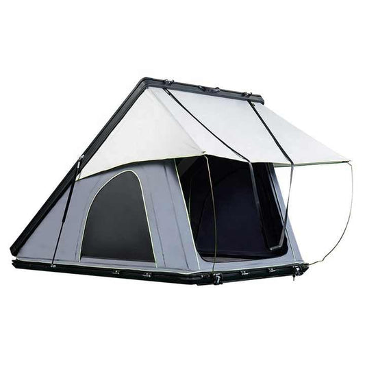 "Hard Shell Aluminum Triangle Rooftop Tent for 2 People - Off-Road 4x4"