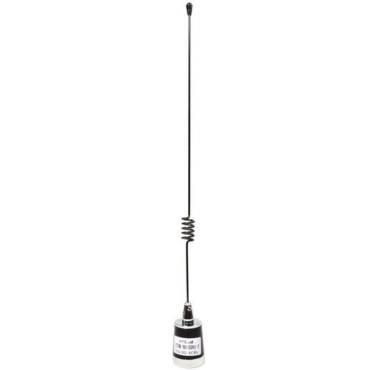 HYS Long Range Pretuned Low-Profile UHF 17.7inchs Whip NMO 462-467Mhz Antenna for Midland Motorola GMRS Cobra Icom 460-470Mhz Two Way Mobile Radio