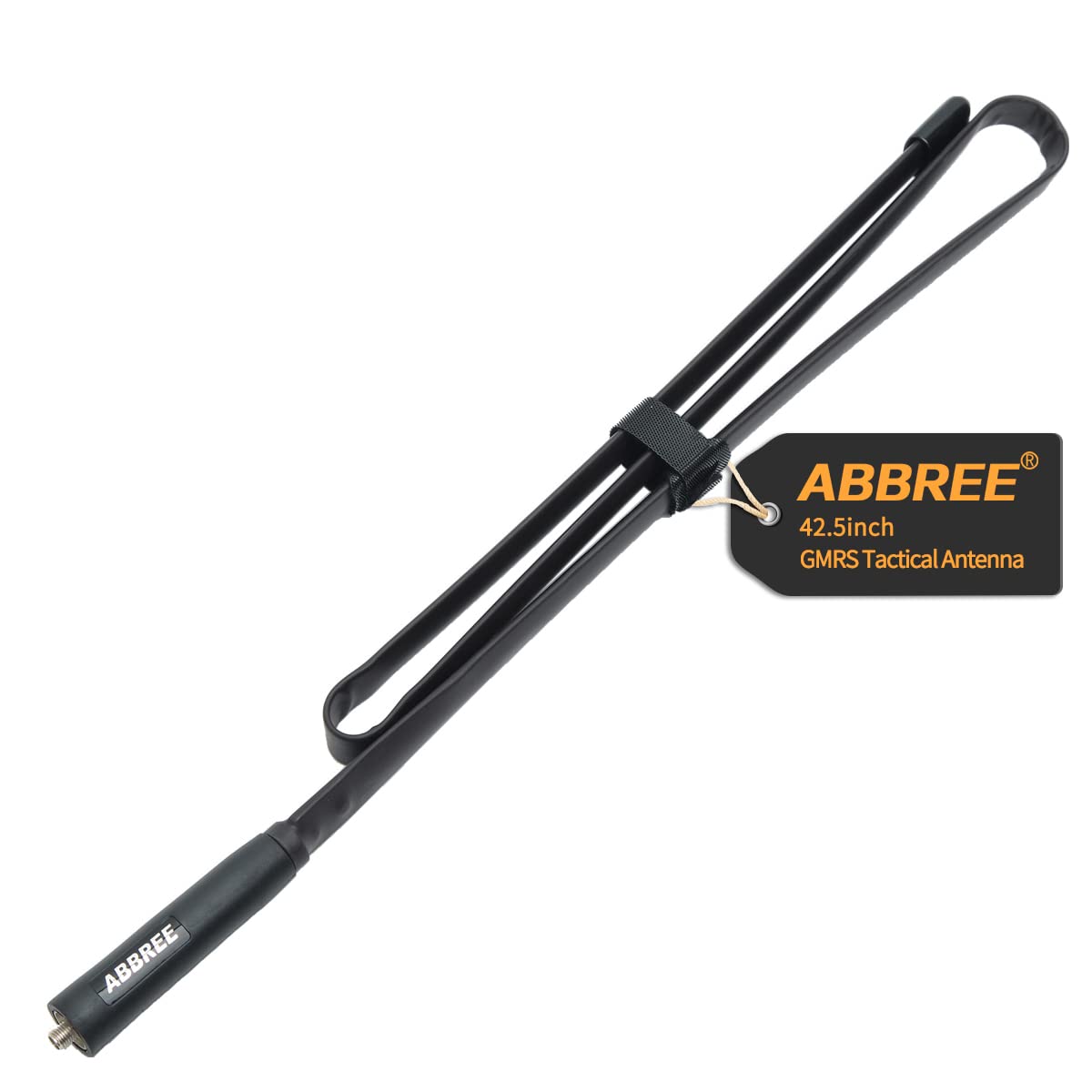 ABBREE GMRS Radio Antenna 42.5-inch SMA Female CS Tactical Antenna for Baofeng UV-5R AR-152 UV-82 BF-888S and GM-15 Pro GMRS GM-5RH TD-H3 Radio Antennas