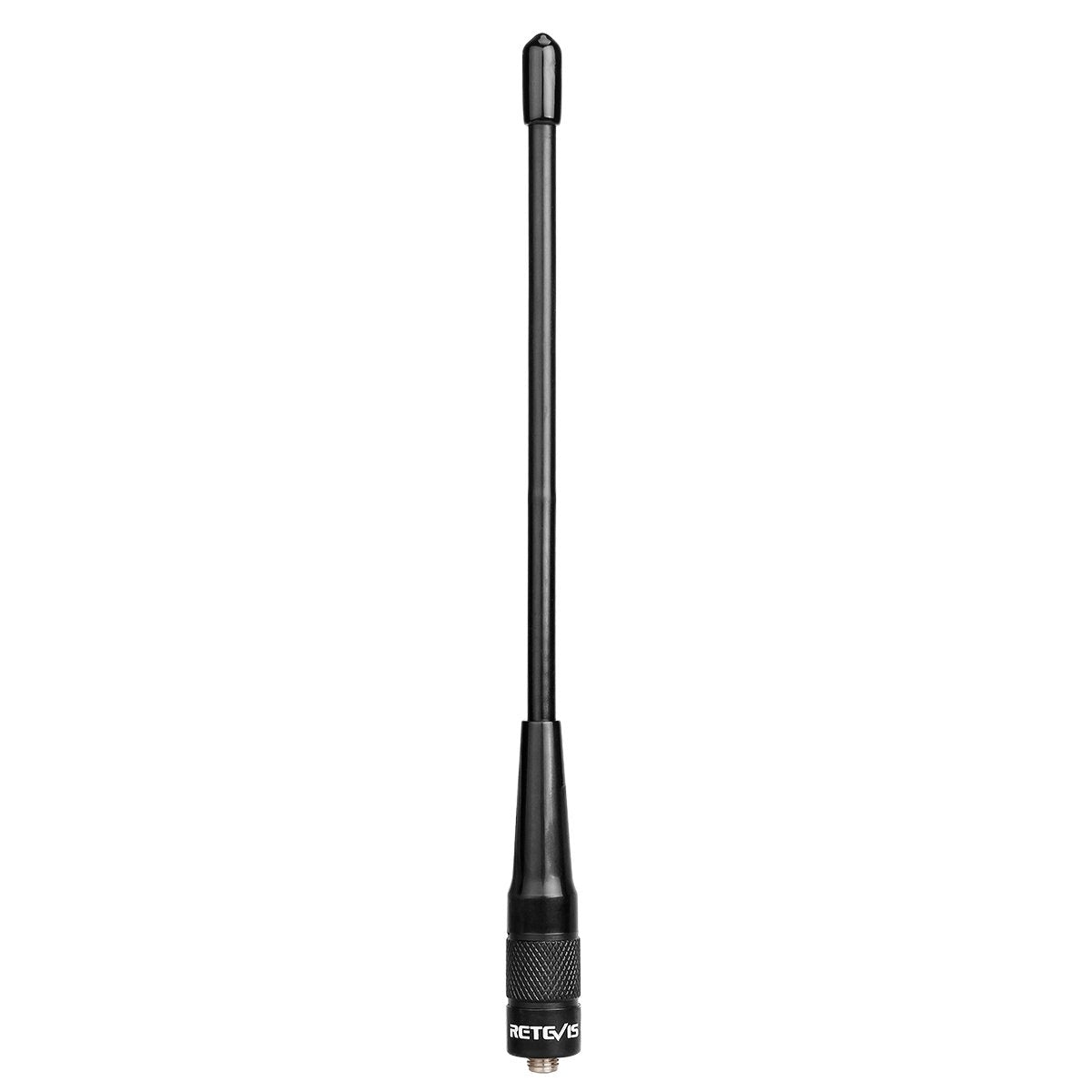 Retevis SMA-F 2 Way Radio Antenna,144/430Mhz Dual Band Antenna,for Aliunce HD1 HD2 Retevis RA79 RT29 RT86 RM21 RT29D, Compatible with Baofeng UV-5R BF-F8HP GMRS radio,2.15dBi High Gain Antenna(1 Pack) Flexible Antenna