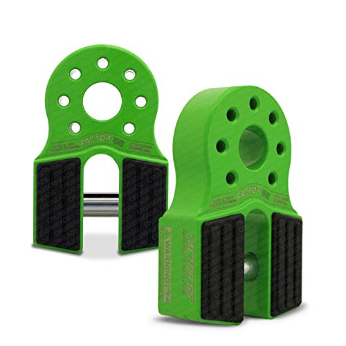 Factor 55 FlatLink Loaded Shackle Mount (16.000 Lbs) - Monster Green