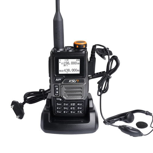 UV60D GMRS Radio Multi-Band Receiving, Long Range Walkie Talkies Handheld with 4000mAh Battery Rechargeable,AM/FM Reception,NOAA Weather Receiver, Portable 2 Way Radio,Type C Charging