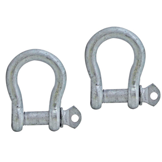 Extreme Max 3006.6602 BoatTector Galvanized Anchor Shackle - 1/4" Anchor Shackle 1/4" Galvanized