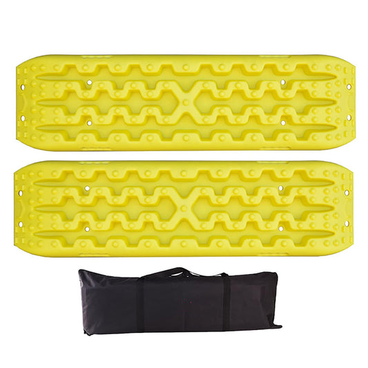 ZHDBD Off-Road Traction Boards - 2Pcs Vehicle Recovery Tracks Mats for Snow, Mud, Sand