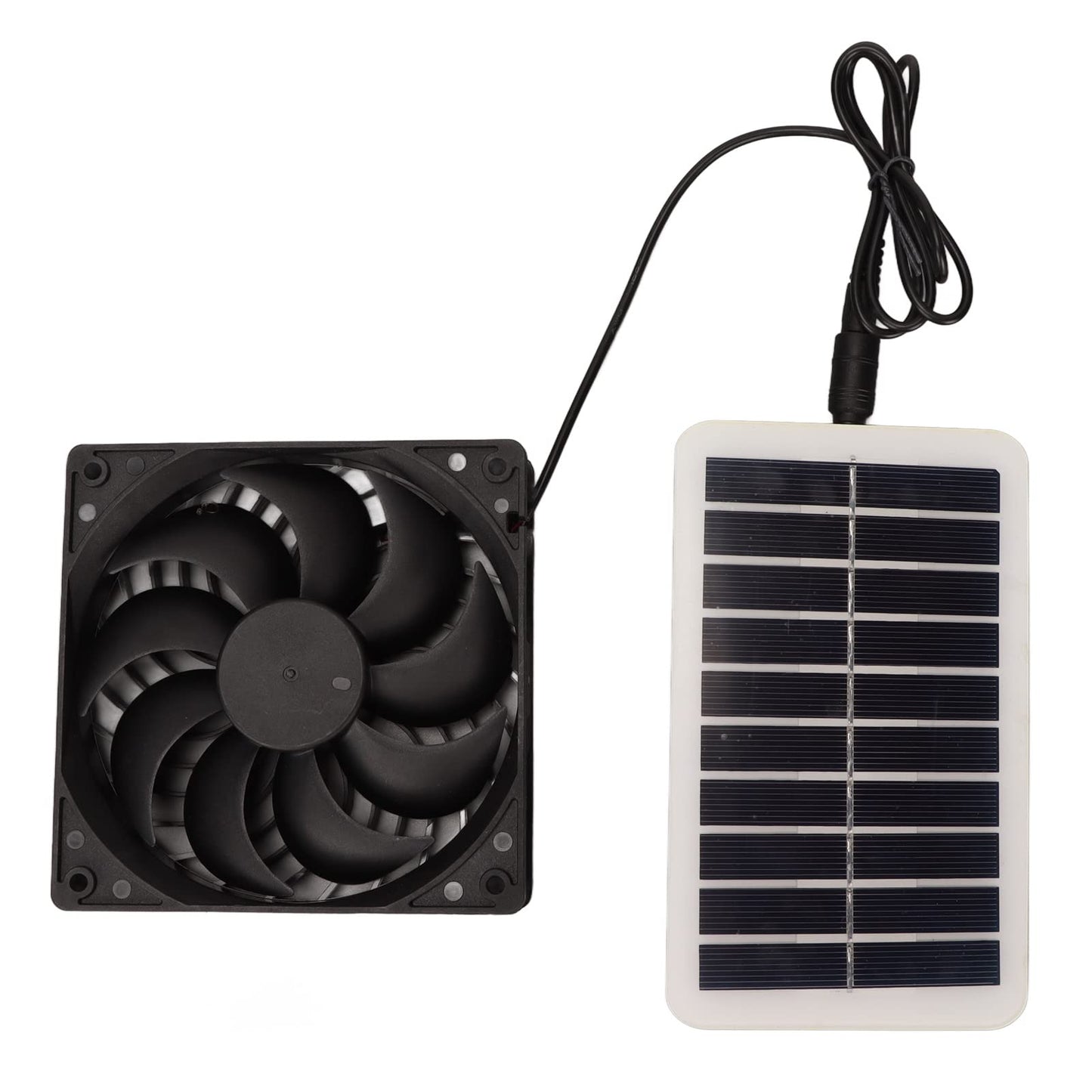 15W Energy Saving Odor Removal Portable Solar Powered Air Extractor Solar Power Panel Exhaust Fan Pet Houses Accessories and Supplies