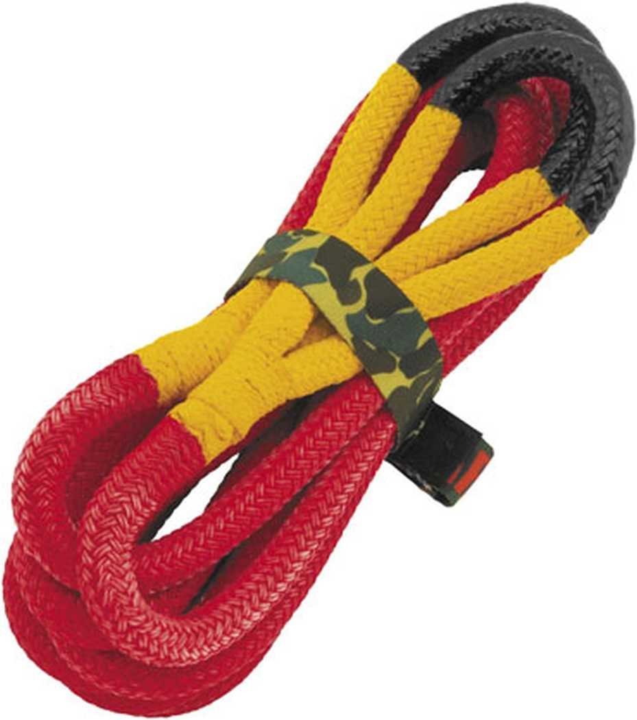 QuadBoss 20' Recovery Rope - 20 Feet/Black/Red/Yellow