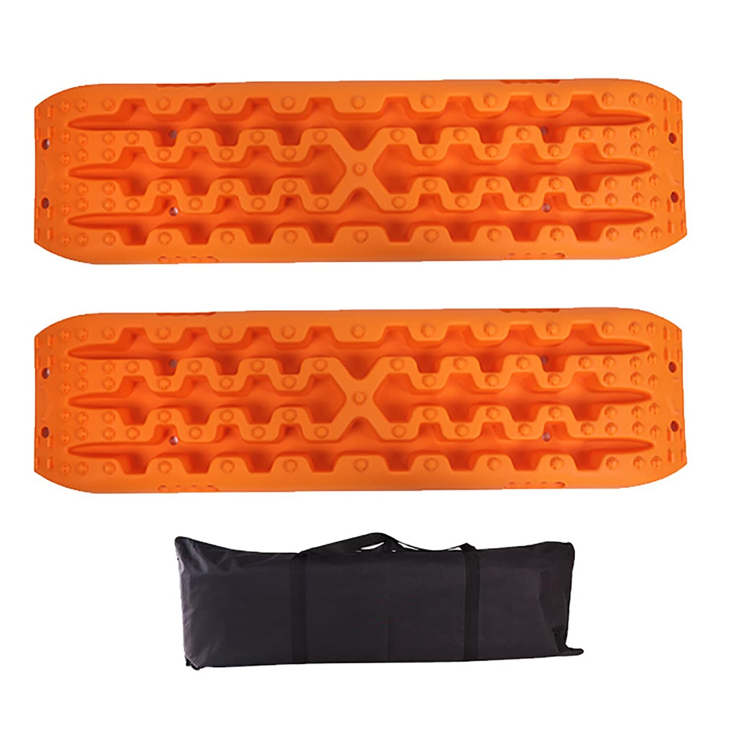 GaRcan Off-Road Traction Boards - 2Pcs Vehicle Recovery Mats for Snow, Mud, Ice & Sand