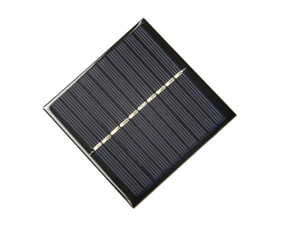 5pcs 5v Mini Polysilicon Solar Panel Module DIY Polysilicon Solar Epoxy Cell Charger 0.87w 5v 174ma 84x84mm