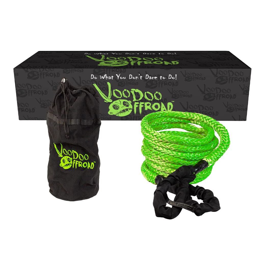 Voodoo Offroad 1300002A Santeria Series 7/8" x 30ft Kinetic Recovery Rope