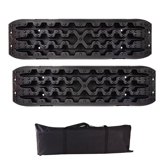 GaRcan Off-Road Traction Boards - 2 Pcs Vehicle Recovery Mats for Mud, Snow