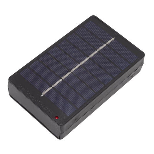 Portable Solar Power Bank, Solar Panel Battery Charger Charging Case Box 1W 4V for AA AAA 1.2V Batteries Outdoor Supplies