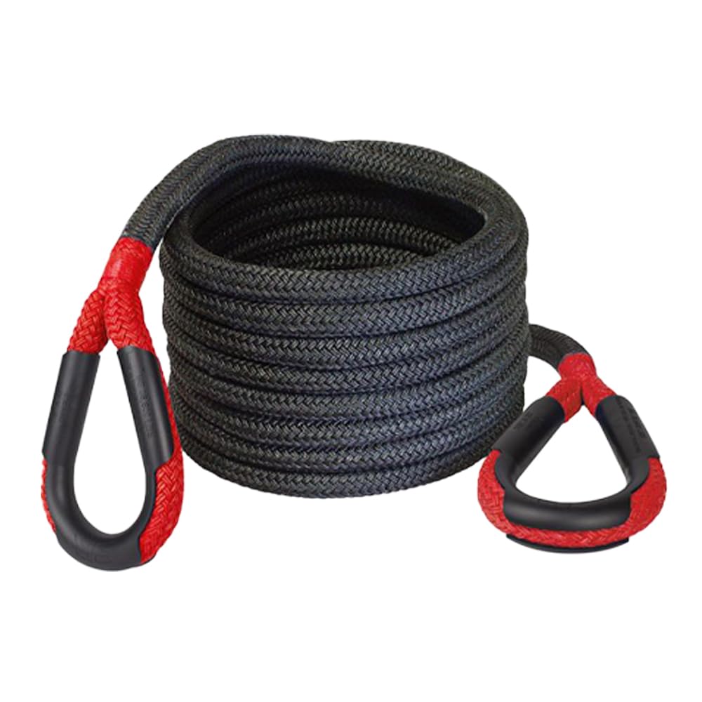 Bubba Rope Power Stretch Recovery Rope, 7/8” x 30 ft. – Heavy-Duty Vehicle Recovery Rope: 28,600 lbs. Breaking Strength - Red 30 Feet