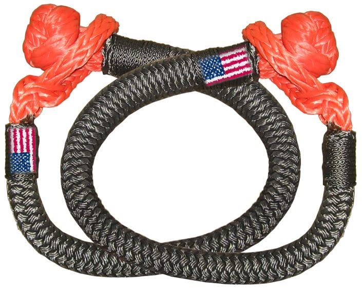 U.S. Made Safe-T-Line® MEGA-Duty Soft Shackles 1/2 INCH - 70,000 lbs MBS (Pair) (4X4 Vehicle Recovery)