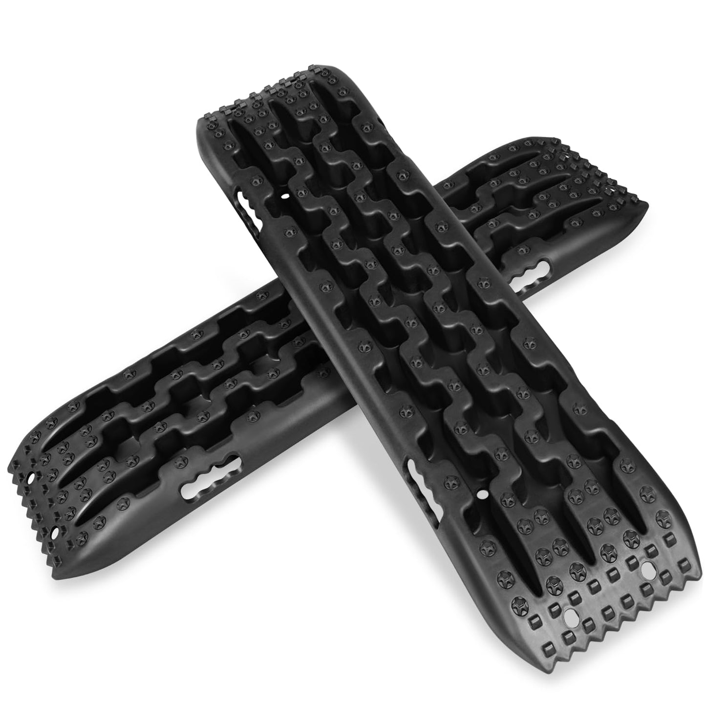 Auto Dynasty Off-Road Traction Boards, 10T Capacity, 41.1" Black