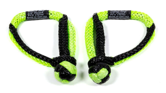 Bubba Rope Mini Gator Jaw 1/4" Soft Shackles (2)