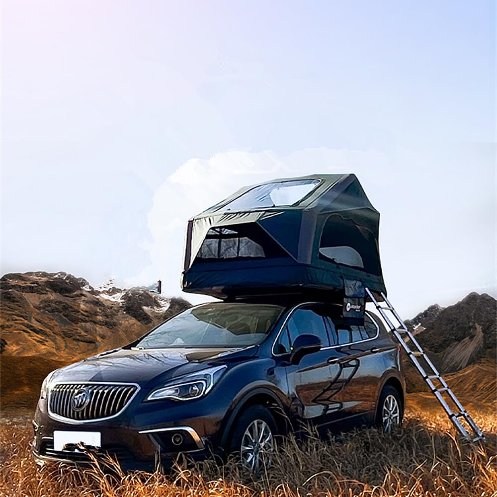 UNISTRENGH Inflatable SUV Rooftop Tent - Family Camping, Waterproof 220x160cm