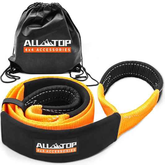 ALL-TOP 3in x 8ft Tree Saver Strap - 36000Lbs Break Strength Tow Rope