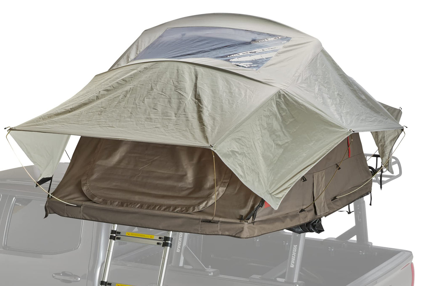 Yakima SkyRise HD Medium 4-Season Rooftop Tent for 2, Auto-Close, Tan