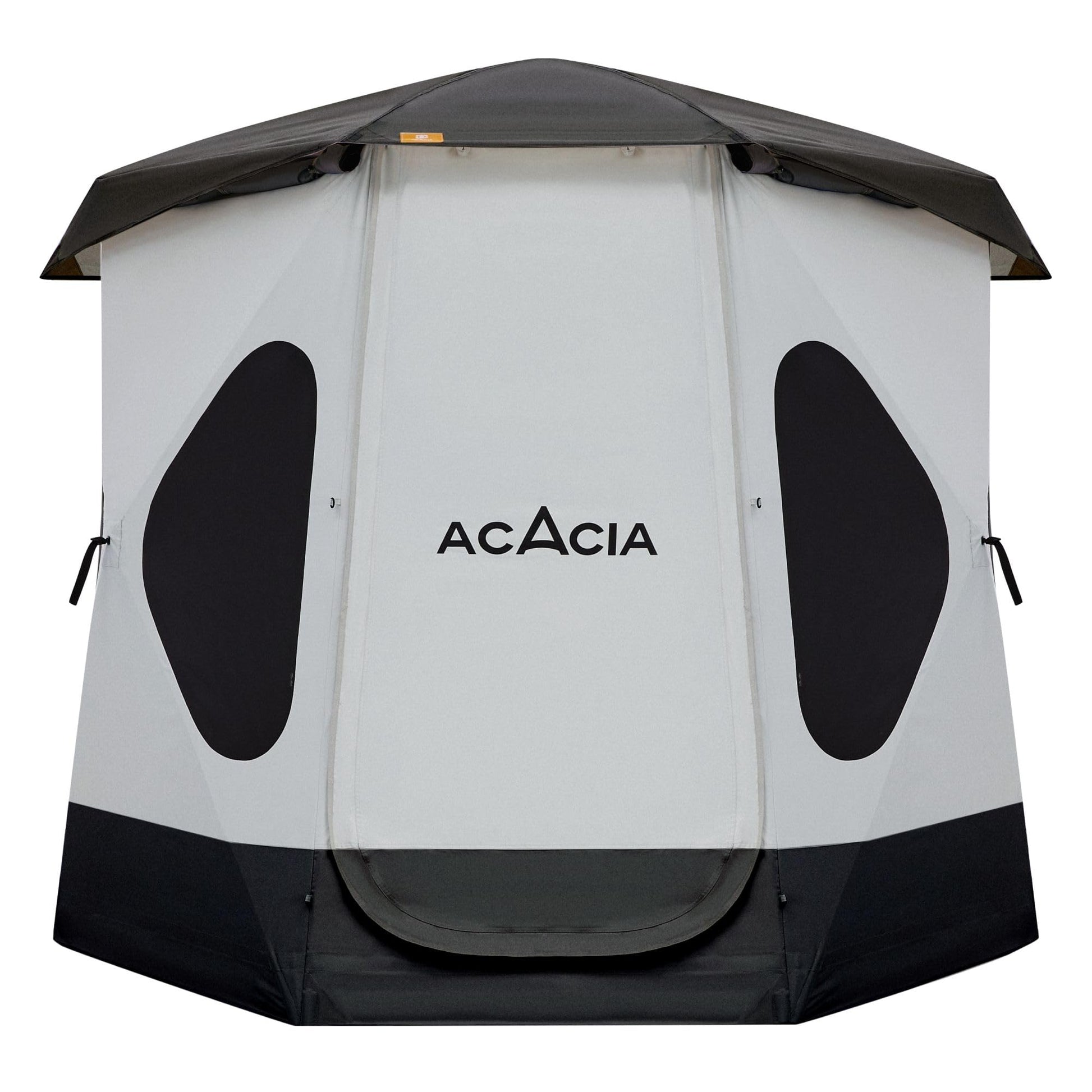 ACACIA Camping Tent, 2-3 Person Pop Up Camping Tent with 8 Windows and Footprint, Waterproof Windproof Easy Setup Hub Tent for Family Camping, Hiking and Glamping Moonstone