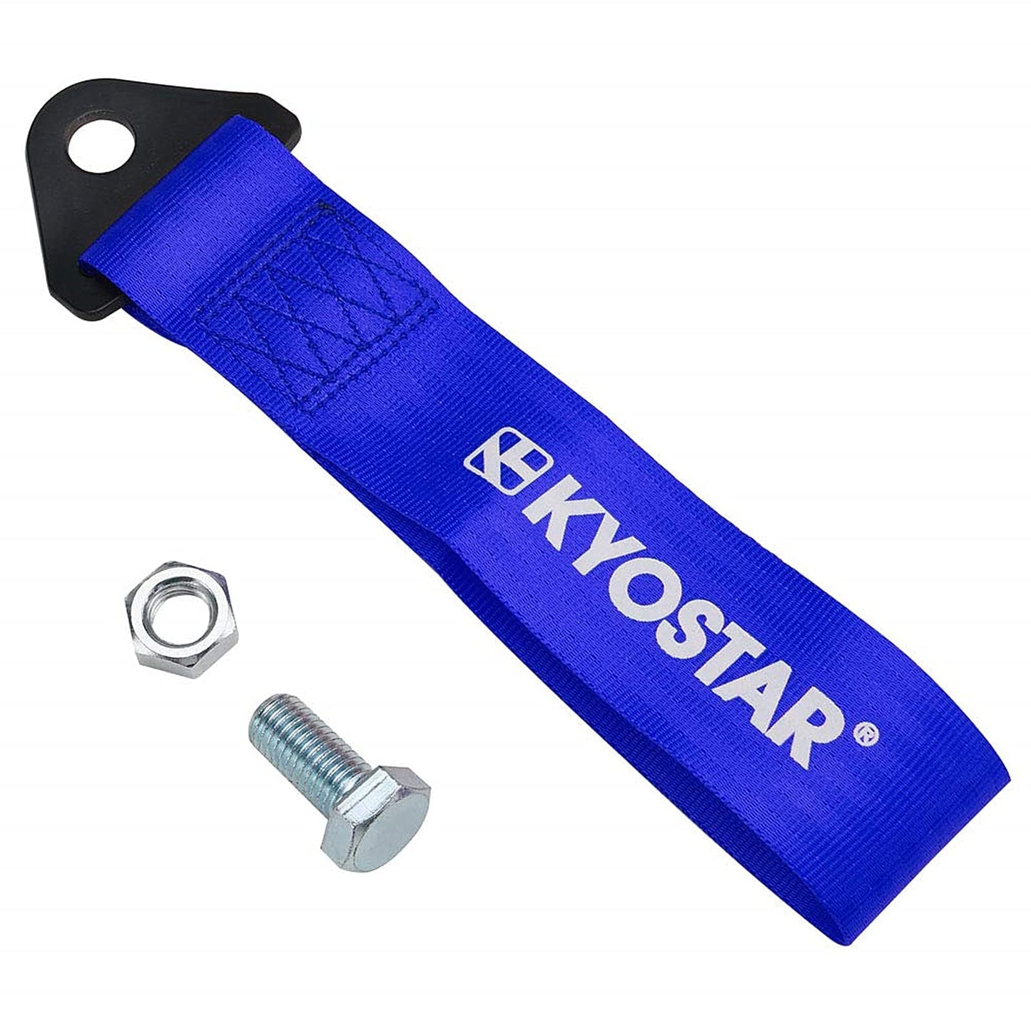 Kyostar Universal Drift Tow Strap for Front Bumper Blue