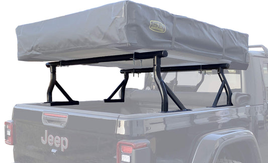 TMS 800 LB Low Profile Extendable Truck Bed Rack for Rooftop Tents