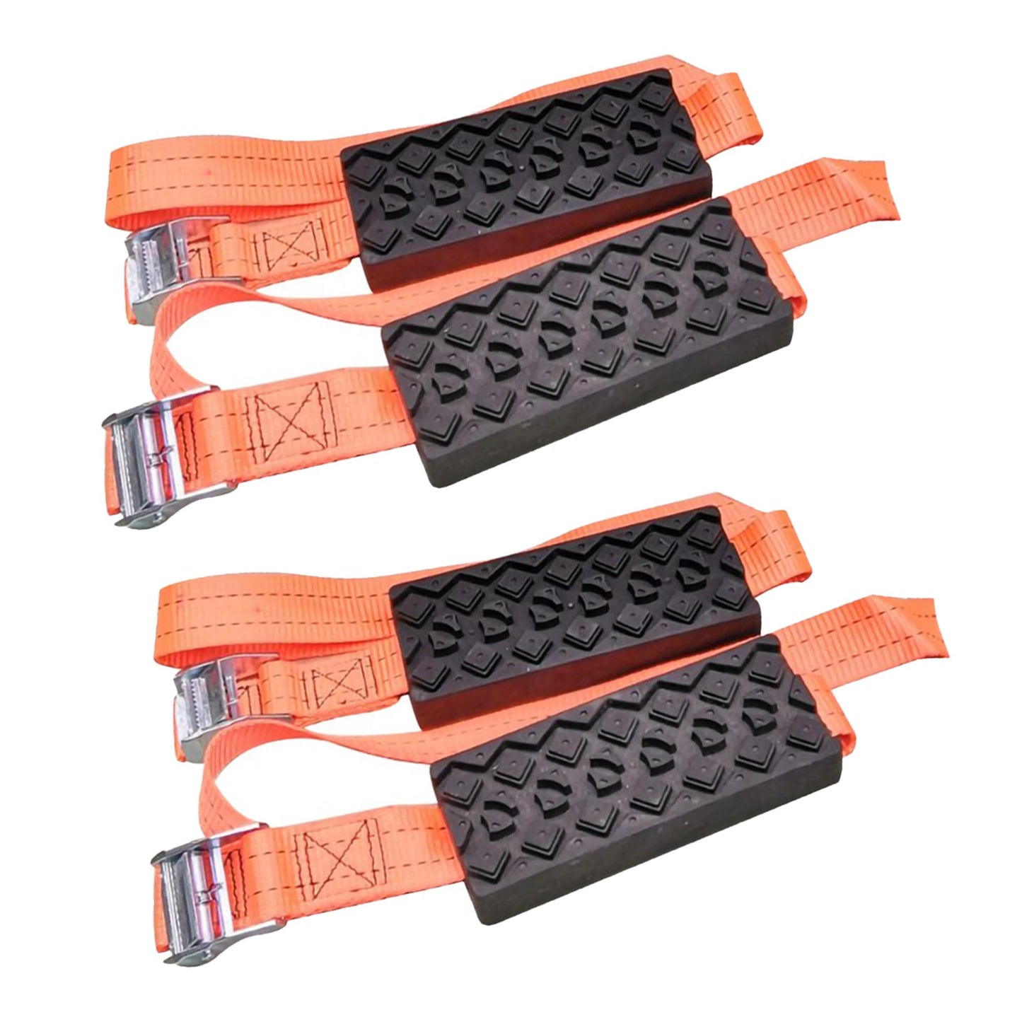 SOUTH SILK Portable Tire Traction Boards - 4 Pack Recovery Tracks for Off-Road