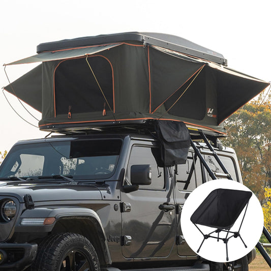 QEEKA Hard Shell Rooftop Tent - Orion Pop-Up Car Tent for SUV, Jeep, Van