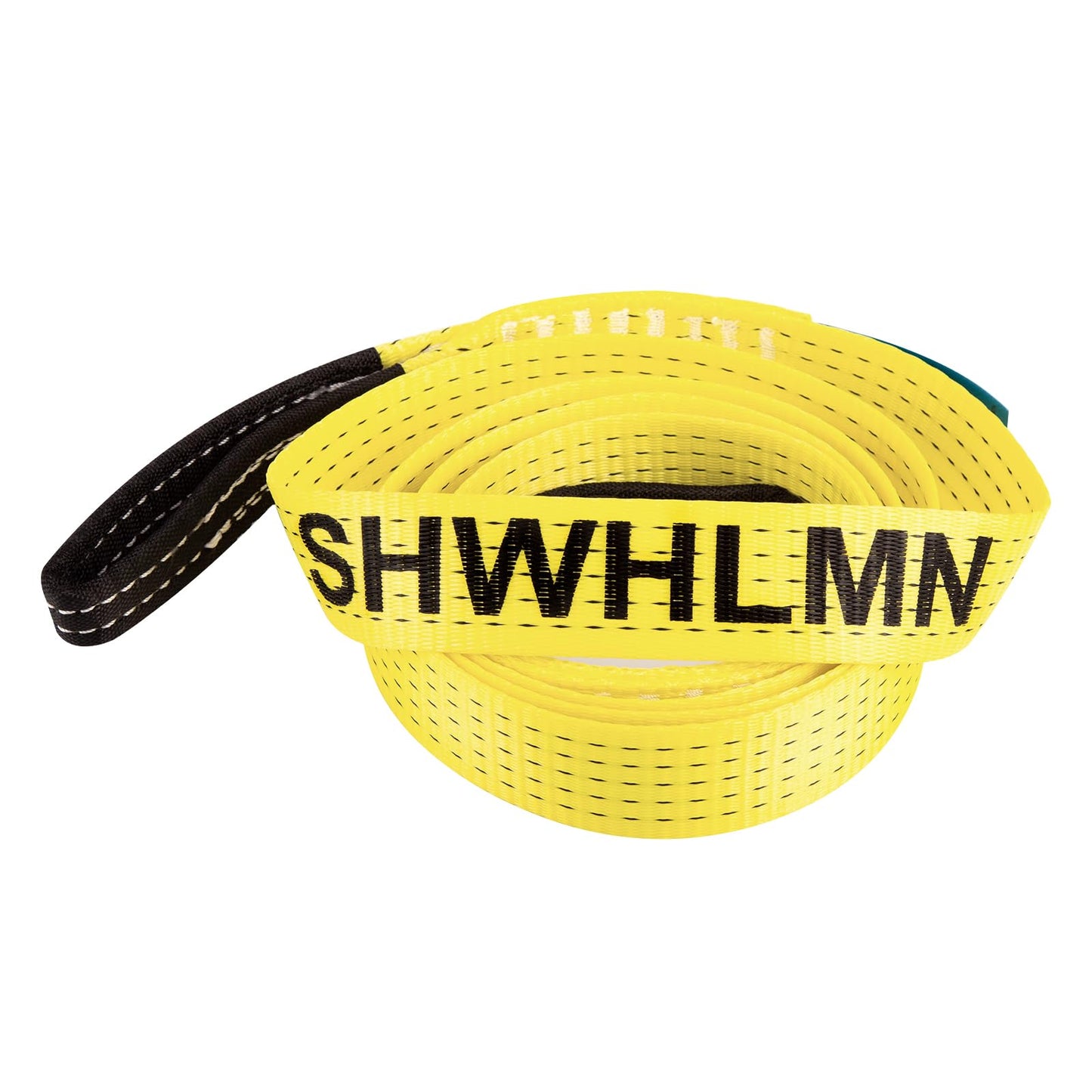 SHWHLMN Recovery Tow Strap - 2" x 10' Heavy Duty 10,000lb Strength Rope