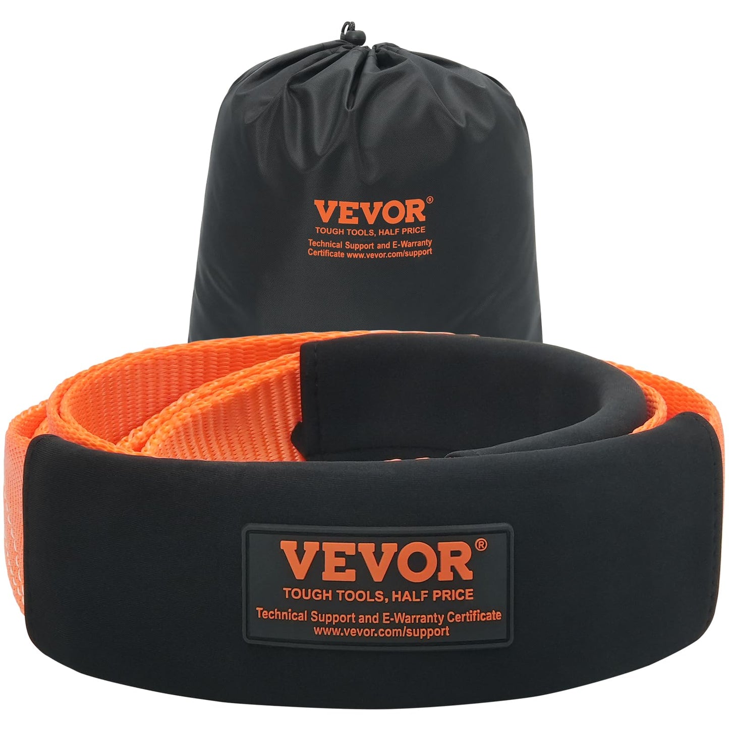 VEVOR 3" x 8' Recovery Tow Strap, 36,000 lbs Strength, Off-Road Use