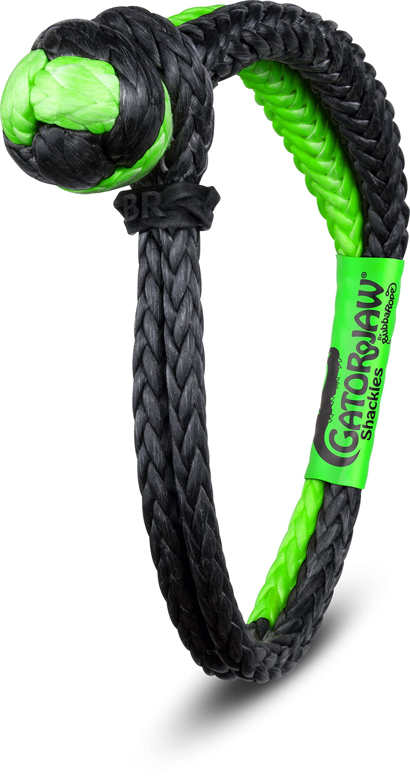 Bubba Rope 3/8" Synthetic Shackle NexGen PRO Gator Jaw 47K lb for Recovery