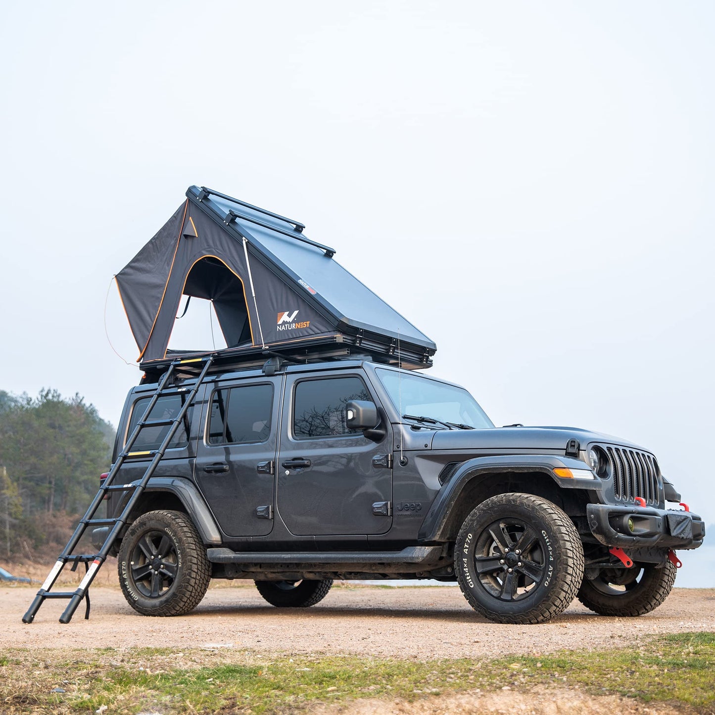 BAMACAR Hard Shell Rooftop Tent - Waterproof, UV Protection, Windproof