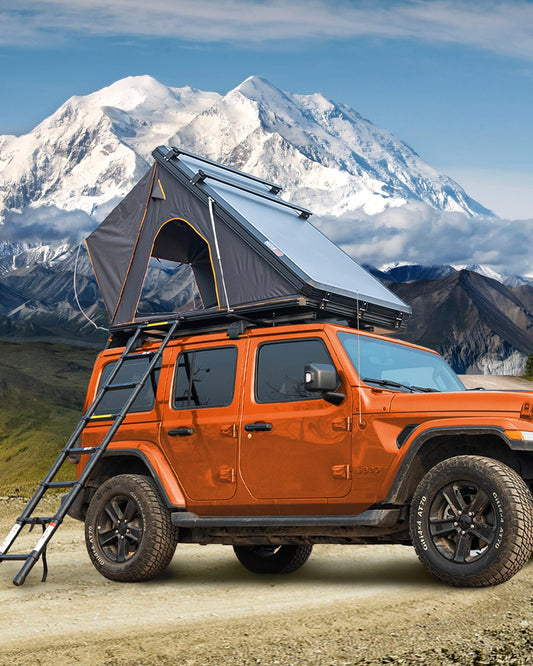 BAMACAR Hard Shell Rooftop Tent for Jeep, SUV, Truck & Van Camping