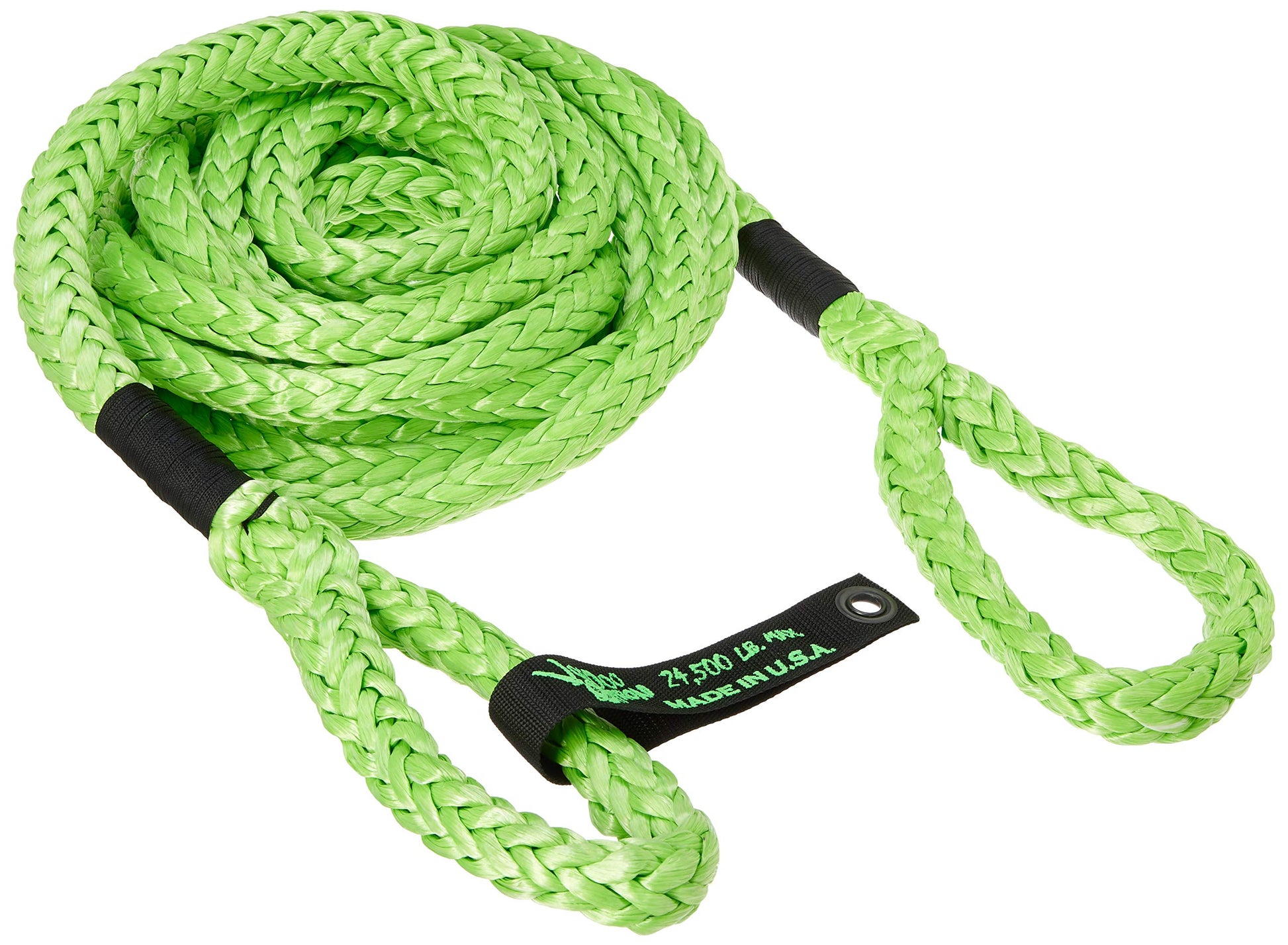 Daystar VooDoo Industries Recovery Rope 1300009, Green