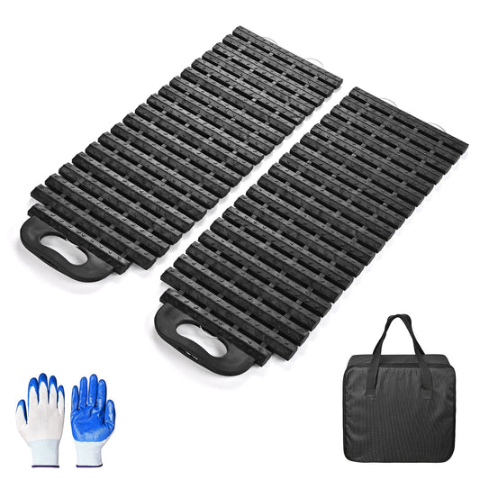 ZeHuoGe Tire Traction Mat - Off-Road Recovery Boards for Cars, SUVs (2pcs)