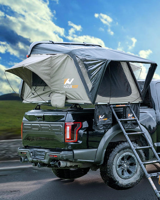 BAMACAR Hard Shell Rooftop Tent for Jeep, SUV, Truck & Van Camping