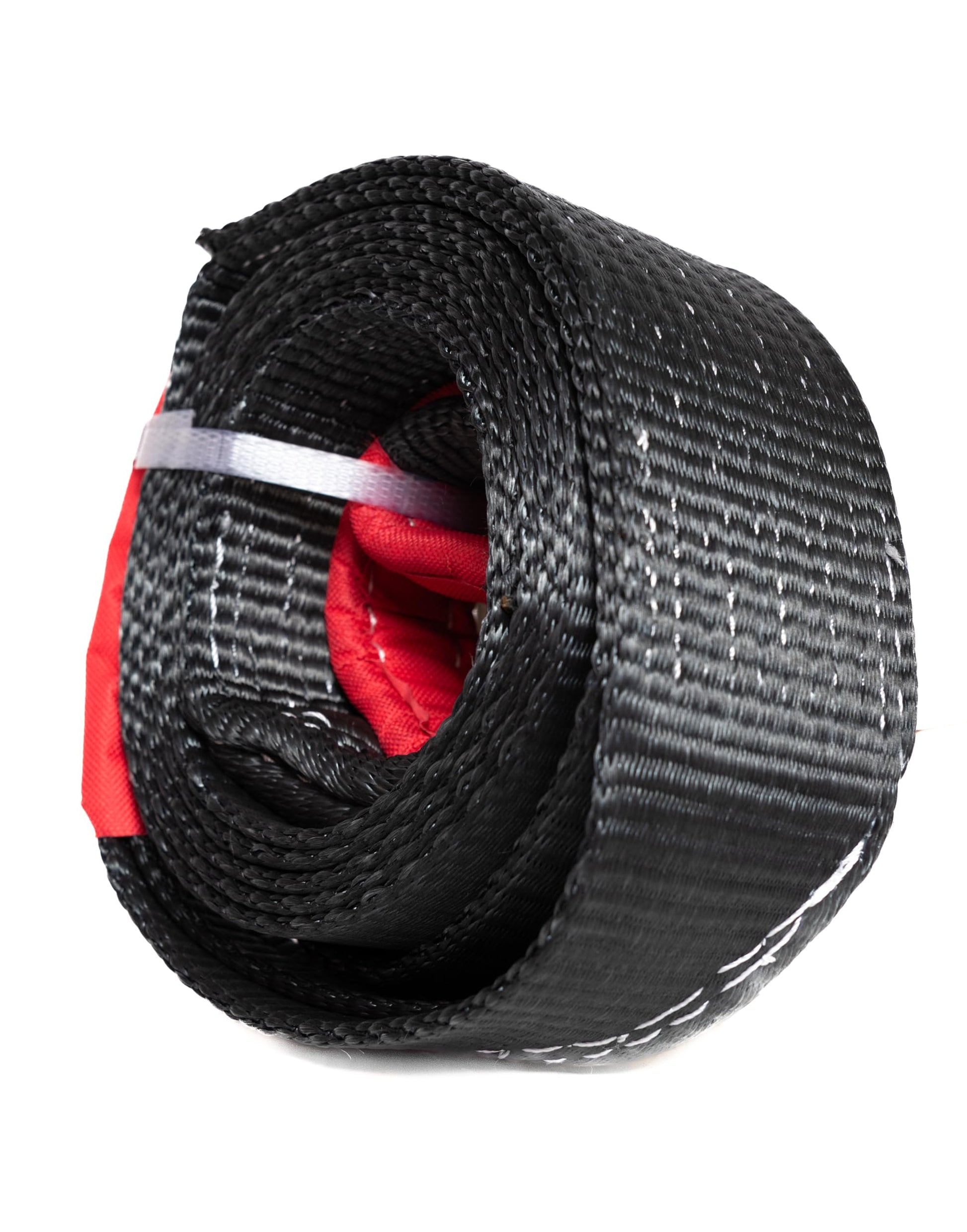 Alfa Wheels Recovery Strap Tree Saver Winch Tow Strap 3" x 10' Off-Road Car Truck Snatch Towing Strap - Heavy Duty UV Resistant Polyester - Reinforced Loop Ends - 26,000lb Capacity Black by HiGear